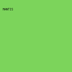 7CD45B - Mantis color image preview