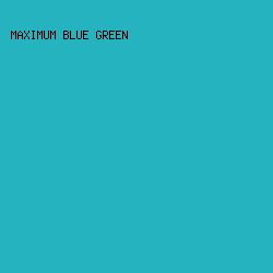 25b3bf - Maximum Blue Green color image preview