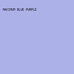 ACB1E8 - Maximum Blue Purple color image preview