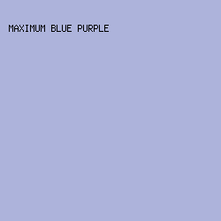 ADB3DB - Maximum Blue Purple color image preview