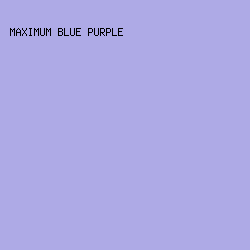 AEAAE6 - Maximum Blue Purple color image preview