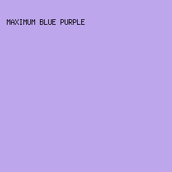 BDA6EC - Maximum Blue Purple color image preview