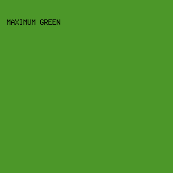 4C9729 - Maximum Green color image preview
