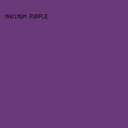6b3979 - Maximum Purple color image preview