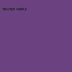 6b4380 - Maximum Purple color image preview