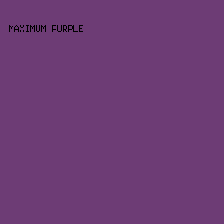 6d3c75 - Maximum Purple color image preview