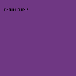 6f3783 - Maximum Purple color image preview
