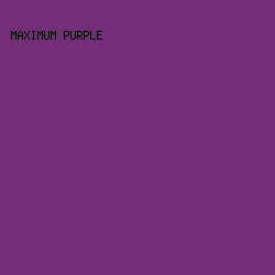 732D79 - Maximum Purple color image preview