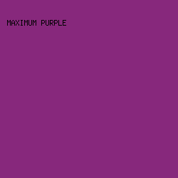 87287C - Maximum Purple color image preview