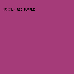 A53B79 - Maximum Red Purple color image preview