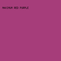 A63D7A - Maximum Red Purple color image preview