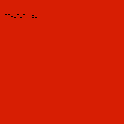 D71E03 - Maximum Red color image preview