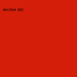 d51e09 - Maximum Red color image preview