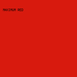 d81a0e - Maximum Red color image preview