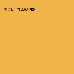 F1B44B - Maximum Yellow Red color image preview