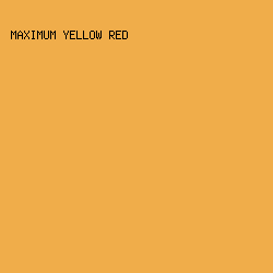 f0ad4a - Maximum Yellow Red color image preview