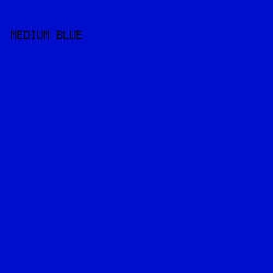 000dcb - Medium Blue color image preview