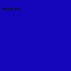 1405bd - Medium Blue color image preview