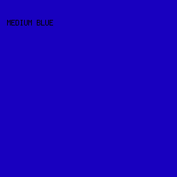 1800BF - Medium Blue color image preview