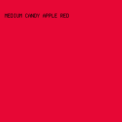 E70735 - Medium Candy Apple Red color image preview