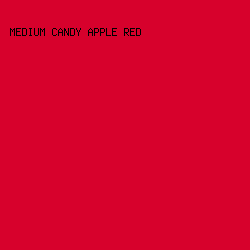 d7012c - Medium Candy Apple Red color image preview