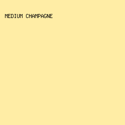 ffeda5 - Medium Champagne color image preview