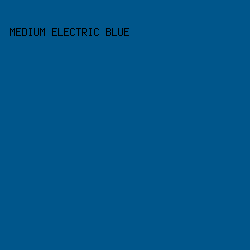 00568B - Medium Electric Blue color image preview