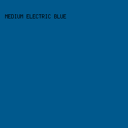 00598d - Medium Electric Blue color image preview