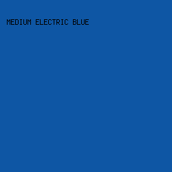 0E56A4 - Medium Electric Blue color image preview