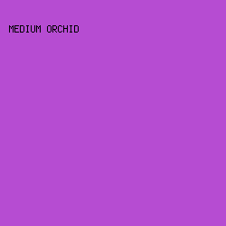 B64CD2 - Medium Orchid color image preview
