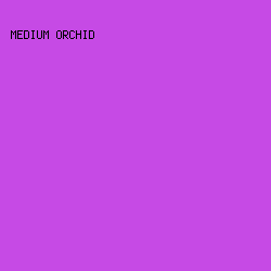 C64AE5 - Medium Orchid color image preview
