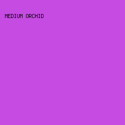 C64BE2 - Medium Orchid color image preview