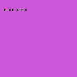 CC58D8 - Medium Orchid color image preview
