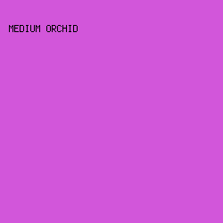D256DA - Medium Orchid color image preview