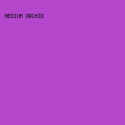 b447cc - Medium Orchid color image preview
