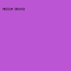 bb55d3 - Medium Orchid color image preview