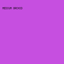 c64fe0 - Medium Orchid color image preview