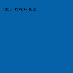 0561A8 - Medium Persian Blue color image preview