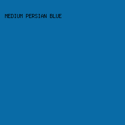096BA6 - Medium Persian Blue color image preview