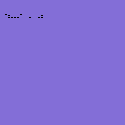 836ED7 - Medium Purple color image preview