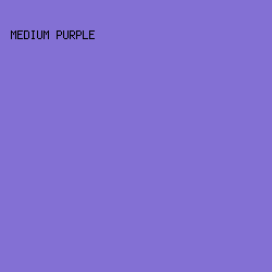 8370D4 - Medium Purple color image preview