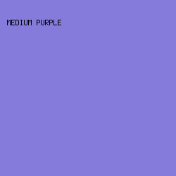 847BDB - Medium Purple color image preview