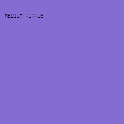 856cd2 - Medium Purple color image preview