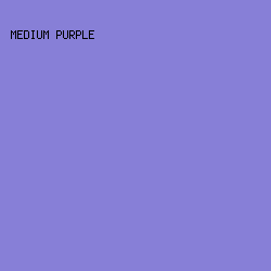 877fd7 - Medium Purple color image preview