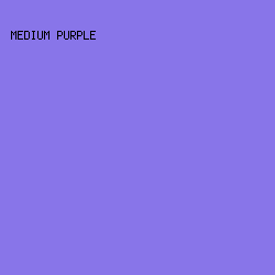 8875E9 - Medium Purple color image preview