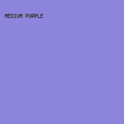 8D84DC - Medium Purple color image preview