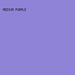 8F83D8 - Medium Purple color image preview