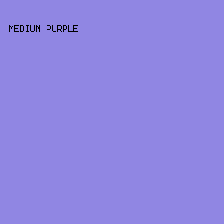9086e3 - Medium Purple color image preview