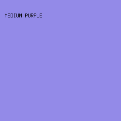 938ae8 - Medium Purple color image preview