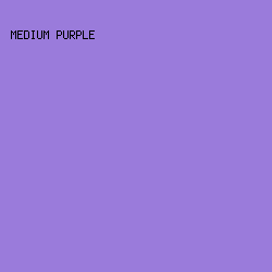 9A7BDB - Medium Purple color image preview